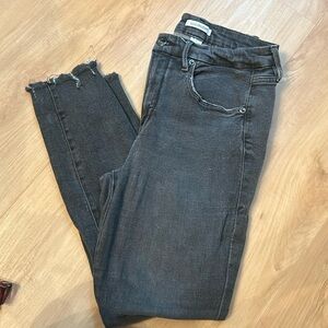 Good American crop jeans